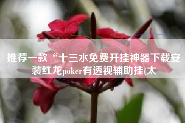 推荐一款“十三水免费开挂神器下载安装红龙poker有透视辅助挂(太 推荐一款“十三水免费开挂神器下载安装红龙poker有透视辅助挂(太