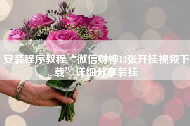 安装程序教程“微信财神13张开挂视频下载”详细分享装挂