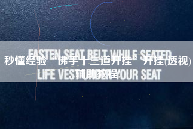 秒懂经验“佛手十三道开挂	”开挂(透视)辅助教程!