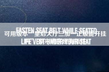 可用版本“皇后大厅三加一正版能开挂吗”(原来确实是有插件