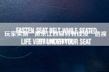 玩家实测“微乐江西麻将有挂没	”透视开挂辅助教程