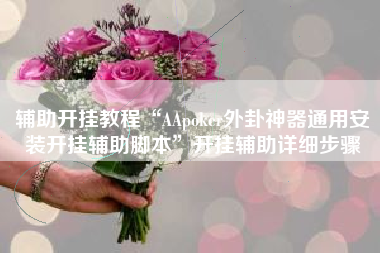 辅助开挂教程“AApoker外卦神器通用安装开挂辅助脚本”开挂辅助详细步骤