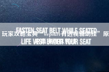 玩家攻略宝典“wepoker有透视辅助挂”原来真实可以装挂