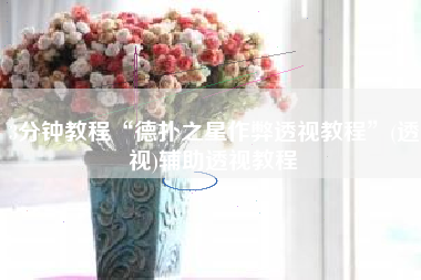 3分钟教程“德扑之星作弊透视教程”(透视)辅助透视教程