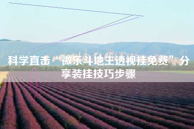 科学直击“微乐斗地主透视挂免费”分享装挂技巧步骤