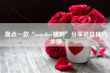 盘点一款“wepoKer辅助”分享装挂技巧步骤