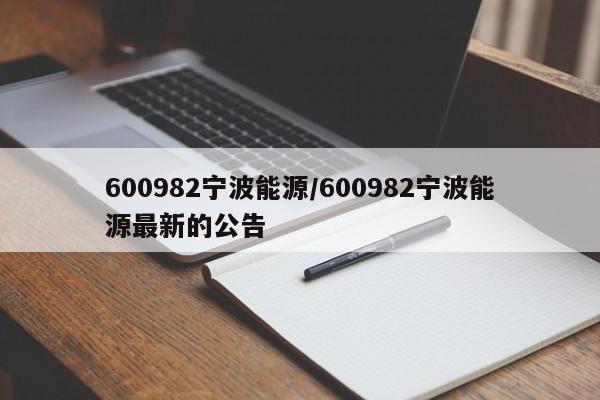 600982宁波能源/600982宁波能源最新的公告