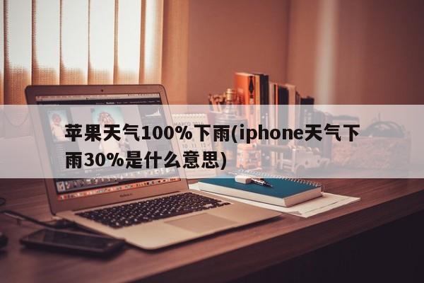 苹果天气100%下雨(iphone天气下雨30%是什么意思)