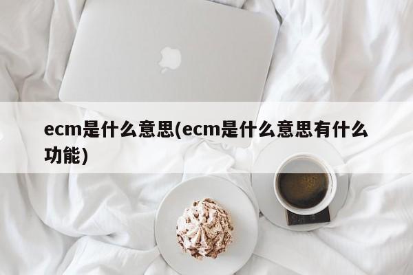 ecm是什么意思(ecm是什么意思有什么功能)